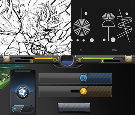 芒果体育UI设计